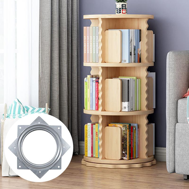 1 шт., мебельный подшипник, поворотный стол, металлические поворотные пластины, поворотное основание, 2/3/4/6 дюймов, подставка для дисплея