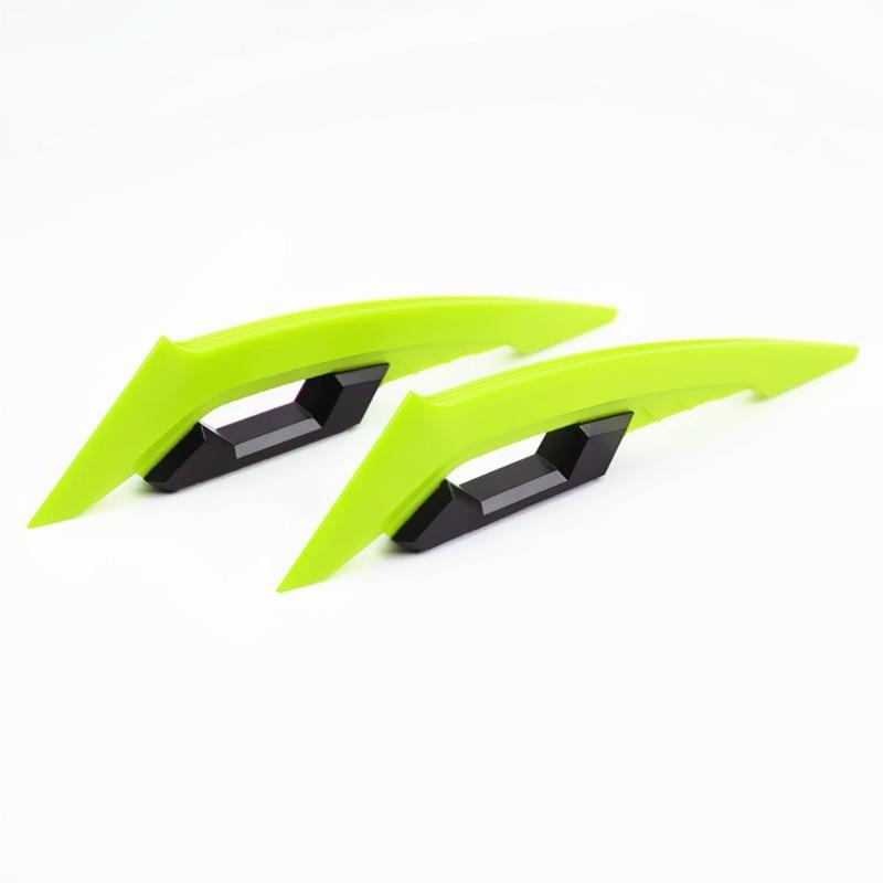 Аэродинамический спойлер для мотоцикла, 1 пара, универсальная самоклеящаяся наклейка, аксессуары для модификации мотоцикла