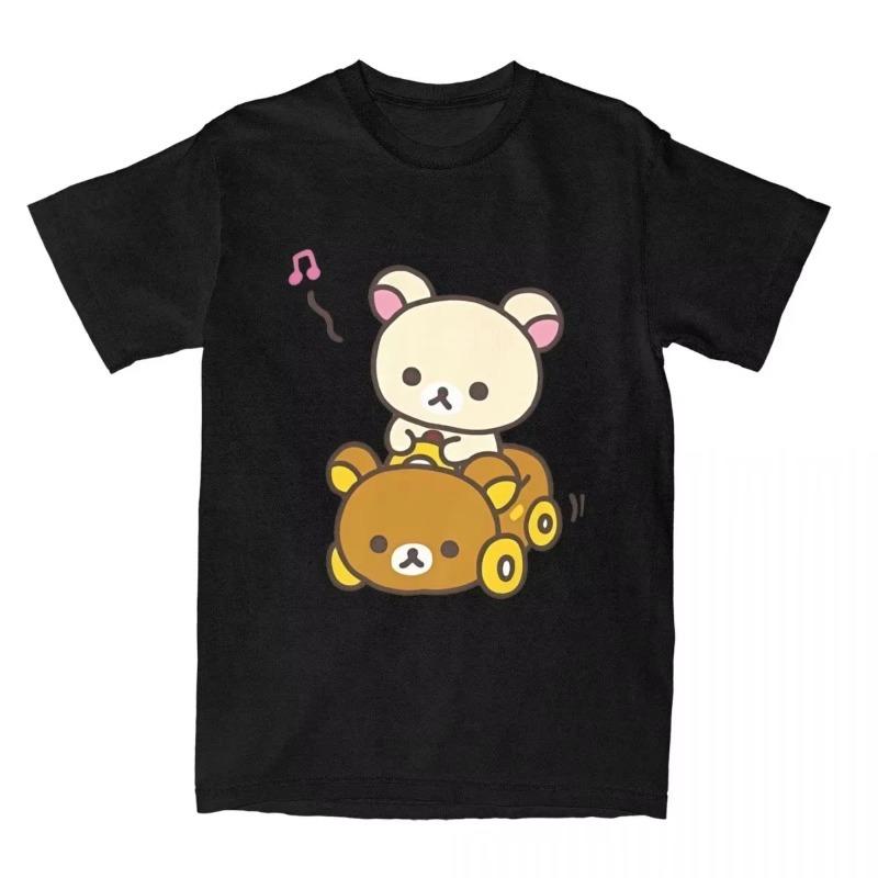 Womens Hip Hop Style Round Neck Short Sleeve TShirt with Car Summer Short Sleeve TShirt Streetwear Cotton Womens TShirt