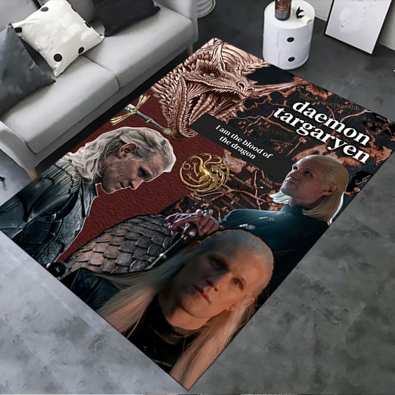 Ковер Дэймон Таргариен для гостиной, спальни, дома, украшение дивана, детский игровой нескользящий коврик