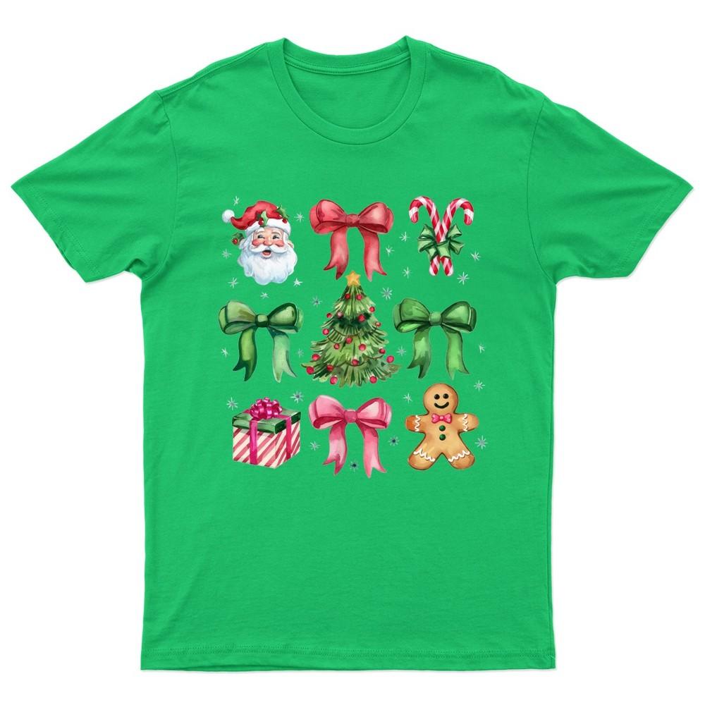 Christmas Holidays Santa Gingerbread TShirt Unisex Gift Retro Funny Unisexs