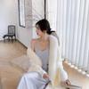 Осень и зима новый платок классический однотонный кисточка внешний шарф плащ свитер