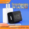 USB-адаптер питания, сертифицированный 3C: Мобильное зарядное устройство 5V2A и 5V1A для универсальных устройств