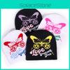Butterfly Embellished Acrylic Knit Hat For Winter Fall Unisex Casual Warm Headwear