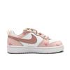 Nike Кроссовки Court Borough Dreamy Bowknot Низкие Скейтбордические Обувь для Девочек Розовый Белый BQ5448-100(Команда183-)