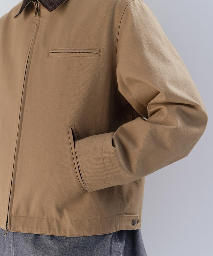 Musinsa Standard Canvas Work Jacket [Beige]