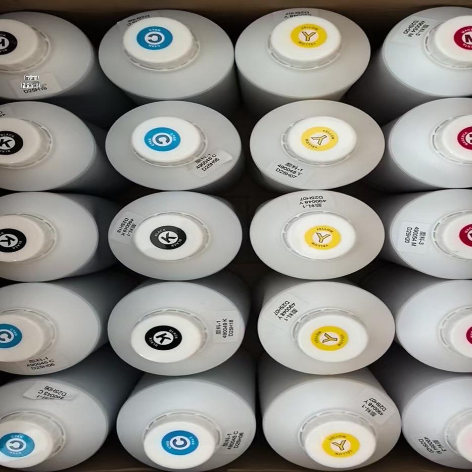 Пигментные чернила для прямой печати на картонных стаканчиках