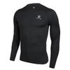 Kelme Men's Compression Wear, Sweat-Wicking, Quick-Drying, Functional Underwear, Long Sleeve Sports Shirt, Compression Underwear (Medium, Black)