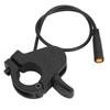 300X Electric Bicycle Thumb Throttle with Waterproof Connector Durable Left Right Thumb Throttle