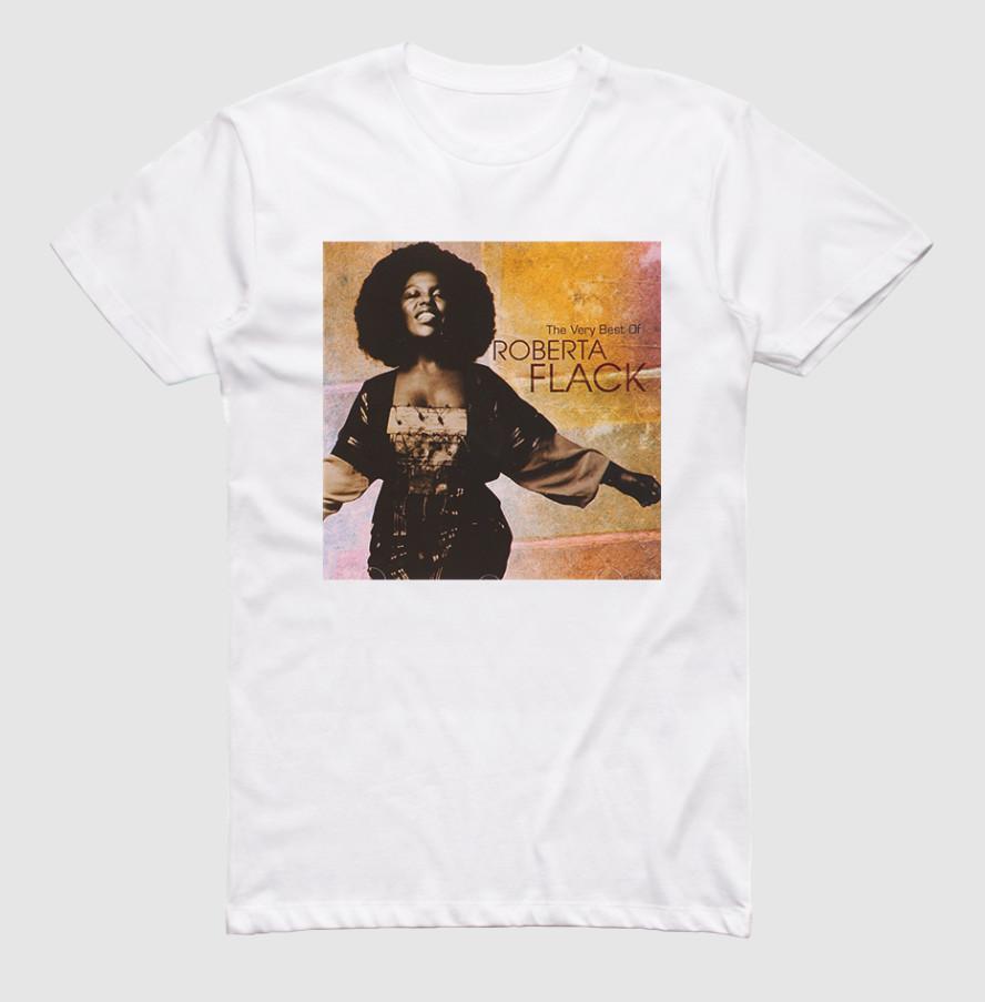 Roberta Flack The Very Best Of Roberta Flack Album Cover T-shirt size S-5XL Unisex T-Shirt