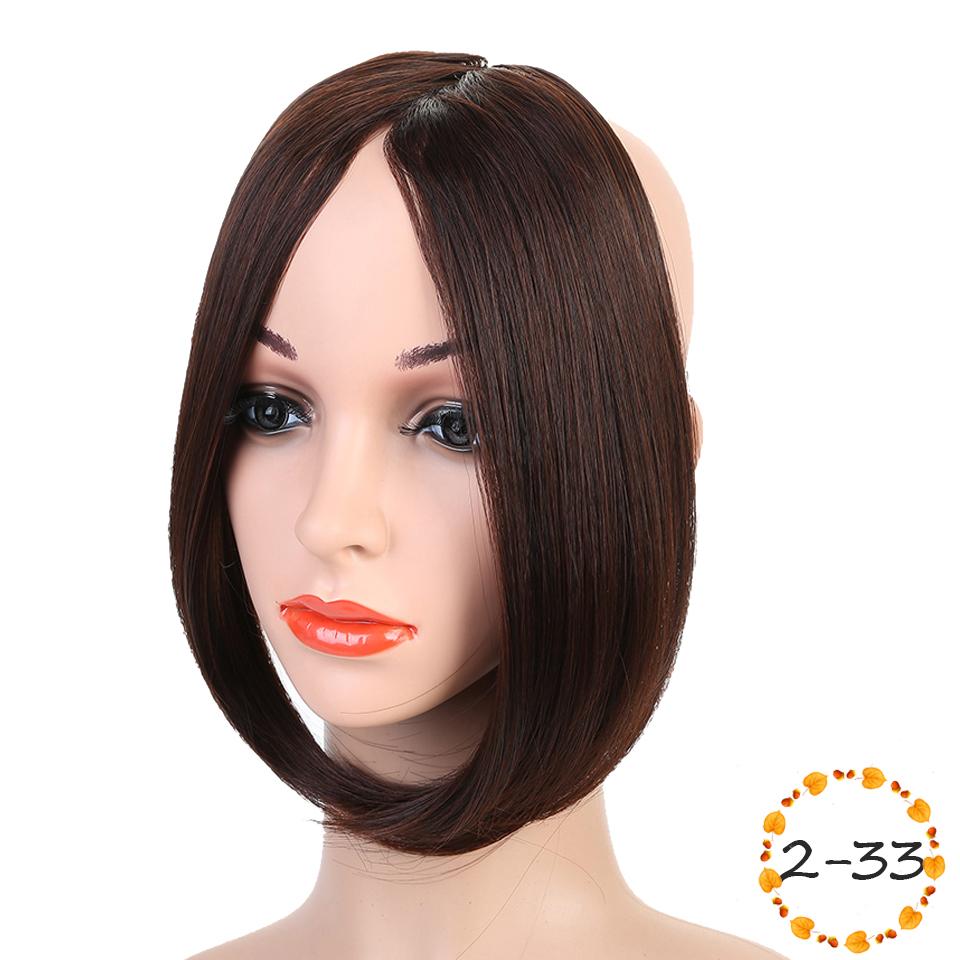 Длинная заколка спереди, челка, боковая челка, наращивание волос, настоящая натуральная синтетическая челка, прическа