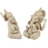 Sandstone Resin Indian Ganesha Elephant God Statue Fengshui Buddha Sculpture Home Decor Crafts