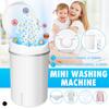8L Mini Washing Machine Portable Mini Ultrasonic Washing Machine Dirty Clothes Turbine Cleaning Laundry Washer Travel Business