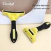Pet Hair Removal Comb: One-Click Deshedding and Thinning Tool for Dogs and Cats