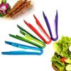 3PCS/Set Versatile Plastic Food Tong Meat Vegetable Salad Clip Frying Barbecue Tools Kitchen Accessories Bread Dessert Clamp