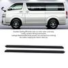1 Pair Door Weatherstrip Trim 68162-26040 Dustproof, Windproof, and Leakproof for Toyota Hiace Commuter (2005-2018)