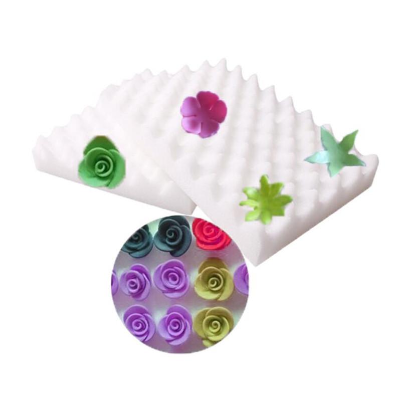 2 шт. подушечки для сушки губки, коврики для торта, помадка, сахарный цветок, инструмент, коврик для формирования формы, губка, форма для пасты, форма для выпечки, инструмент