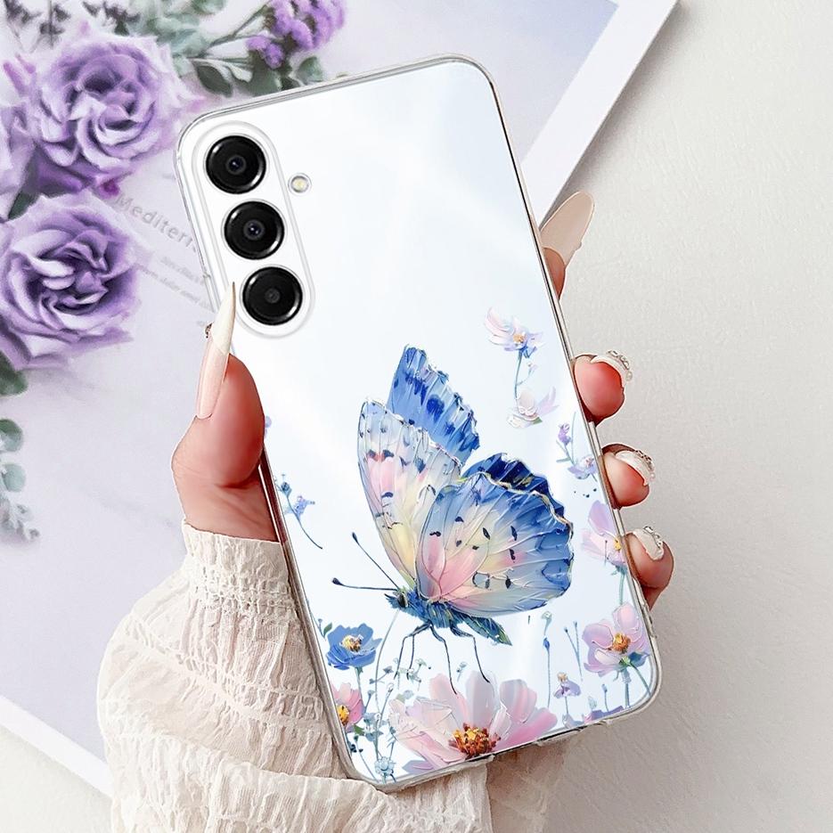 Чехол для Samsung Galaxy A17 4G SM-A175F Новый Роскошный Расписной Чехол Мягкий Тонкий Чехол для Телефона Для Samsung A17 A 17 5G A176B Fundas Coque