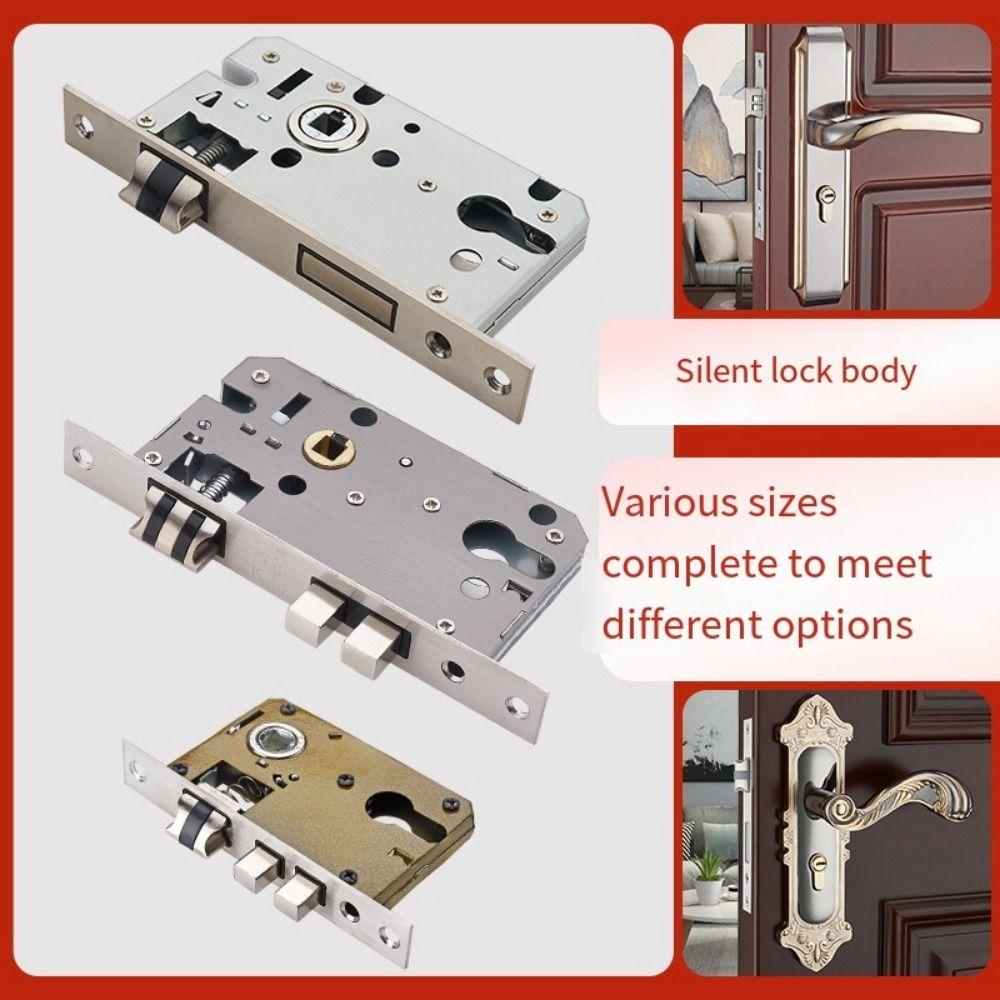 Easy Install Bedroom Interior Door Lock Vintage Interior Door Knobs Security Lock Household