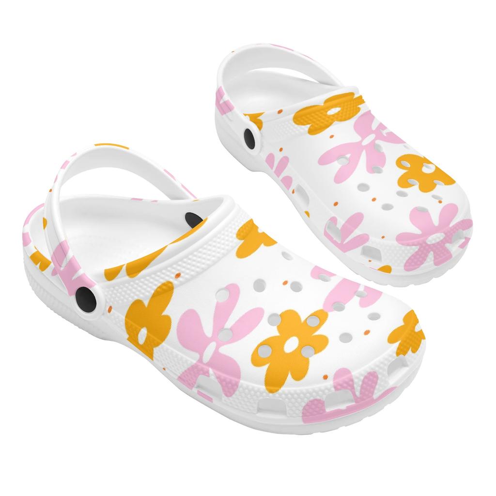 Colorful Printed EVA Clogs Sandals Unisex Flexible Breathable Slip On Casual Slippers Soft Sole Summer Shoes Daily Comfort Wear