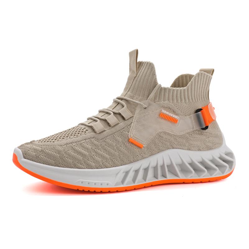 Классическая мода Мужская повседневная обувь Дышащая обувь для ходьбы Дешевые инжекционные кроссовки