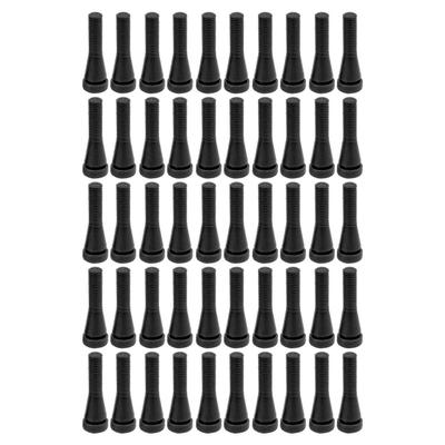 50 шт. резиновые пальцы для удаления волос с птицей, ощипывание курицы, утки, черные