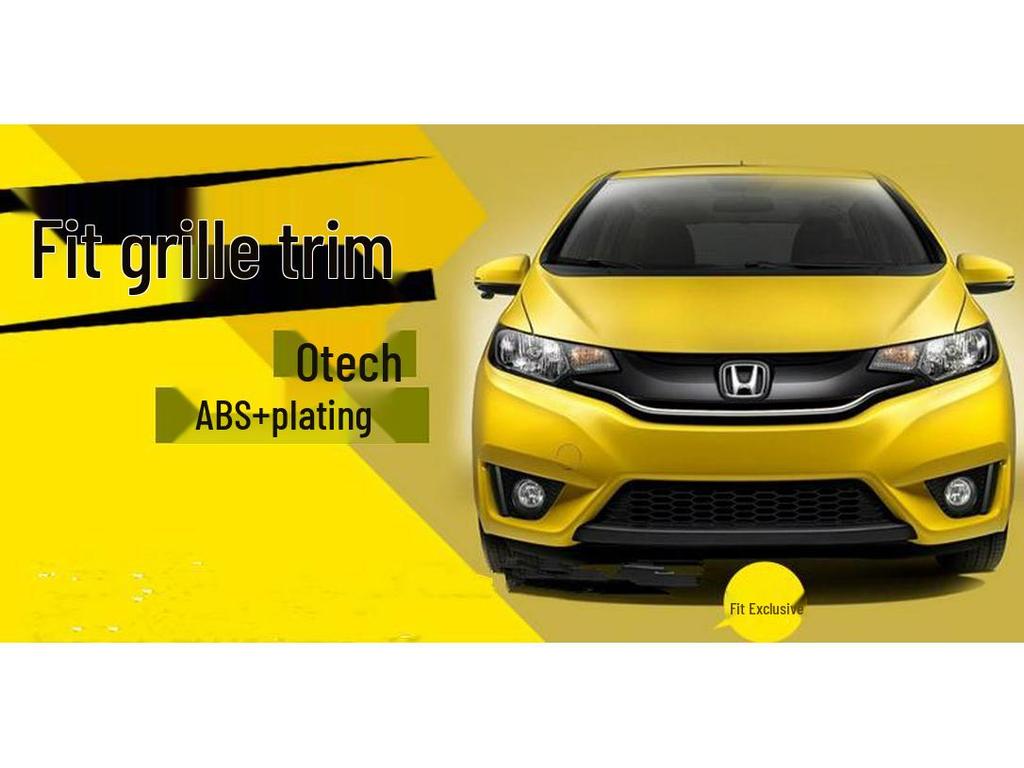 14-17 New Fit Center Grille Trim and Modification Bright Strip