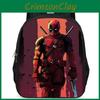Deadpool 15-inch Extra Large Capacity Lightweight Oxford Cloth Kids Backpack
