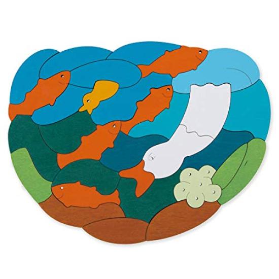 Джордж Удача Пазл Двойной Пазл Утки GL6523 Развивающая Игрушка