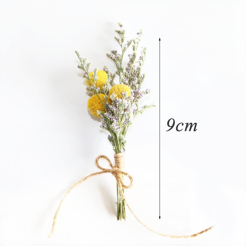 1шт Декоративный букет цветов Мини натуральные сухоцветы свежие консервированные Babysbreath свадьба