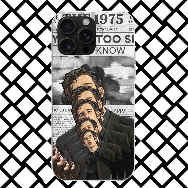 Чехол для телефона The 1975 About You для iPhone 17 Air 16 16E 15 14 Plus 13 Mini 12 11 Pro Max 7 8 + SE 2020 Мягкая крышка Fundas 17 Air 1