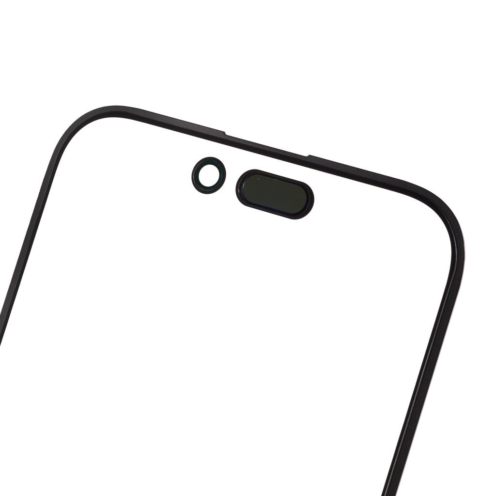 For iPhone 14 Pro Screen Glass Lens+OCA Adhesive Replacement (without Logo)
