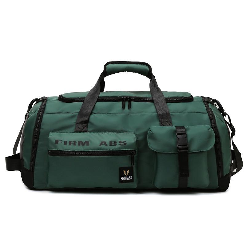 Многофункциональный дорожный рюкзак: Мужская и женская сумка большой вместимости для работы и фитнеса с отделением для сухого/мокрого белья