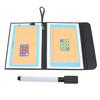 Coaching Board Magnetic 2.5 Fold Foldable Volleyball Coaching Board with Pen for Training