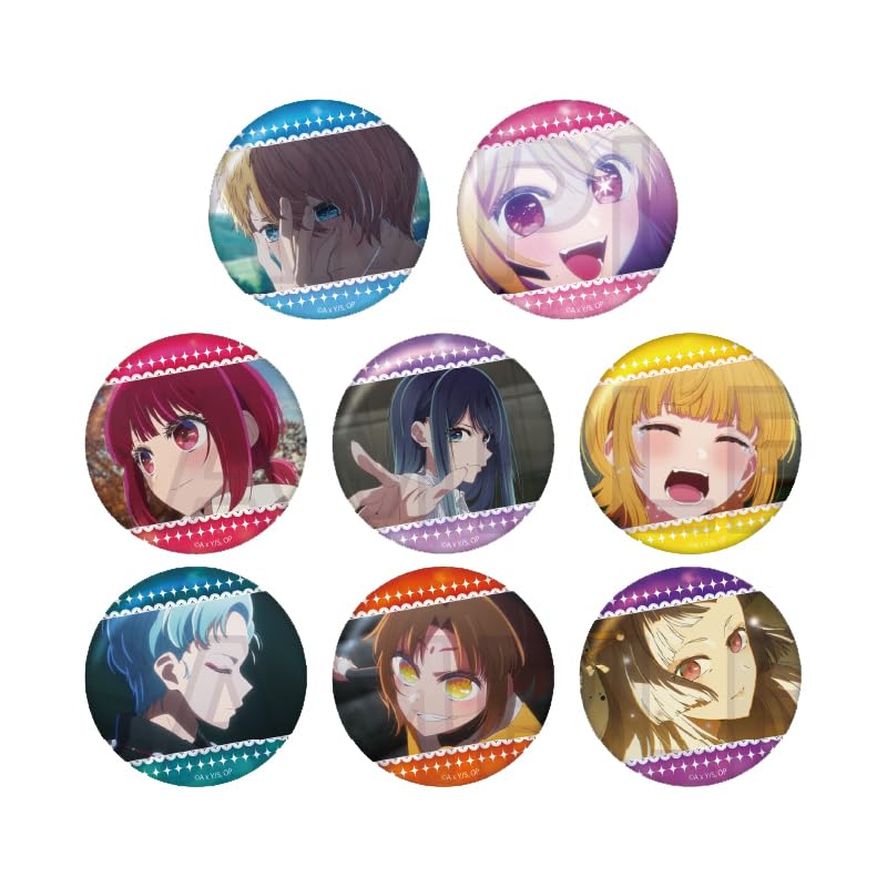 Oshi no Ko trading badges box of 8