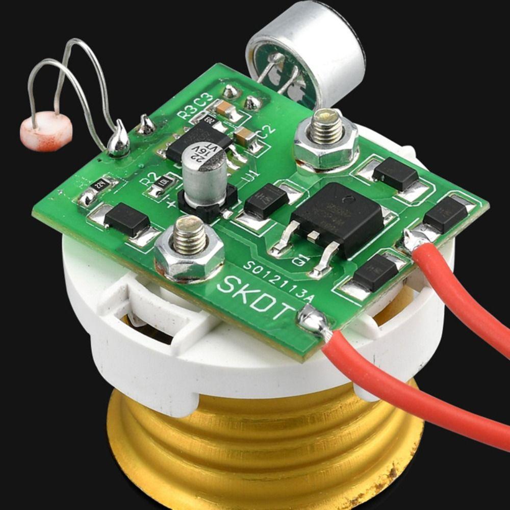 Ceiling Automatic Induction Light Bulb Switch Adapter Lamp Base E27 Lamp Holder LED Bulb Socket