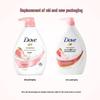 Dove Hydrating & Refreshing Body Wash with Peach Scent