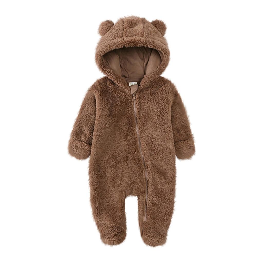 Детская одежда для ползания на Хэллоуин, весенне-осенний комбинезон с капюшоном и длинными рукавами на молнии