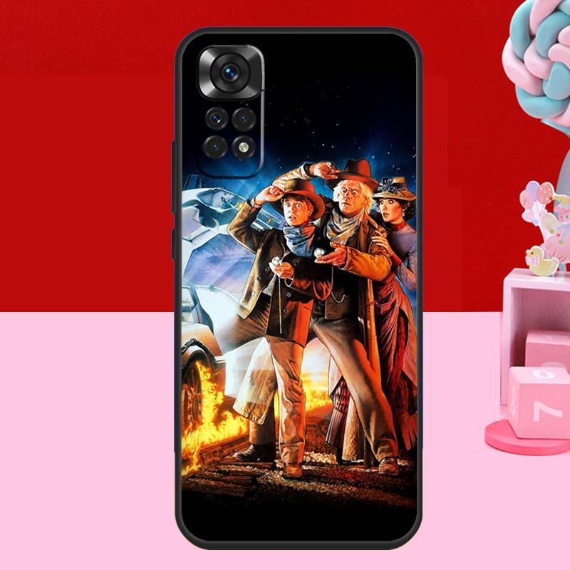 Back To The Future Case For Xiaomi Redmi Note 12 Turbo 8 9 10 11 Pro 8T 9S 10S 11S 12S Redmi 12C 10C 9C Cover