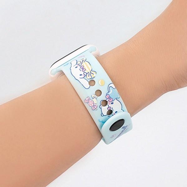 Sanrio Cinnamoroll светодиодные цифровые часы силиконовый браслет Mi Band электронные часы подарок на день рождения