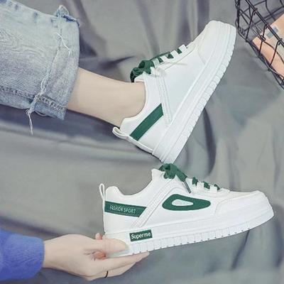 Модные женские кроссовки для взрослых Маленькая обувь Женские Весенние, Летние и Осенние Корейские Универсальные Туфли Повседневная Обувь для Ног Маленькие Яркие Кеды