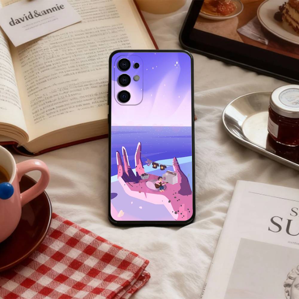 LGBTQ S-Steven U-Universe Phone Case For Samsung S 25,24,23,22,30,21,10,9,Ultra,Plus,Lite,FE,4,5 G Soft Black Case