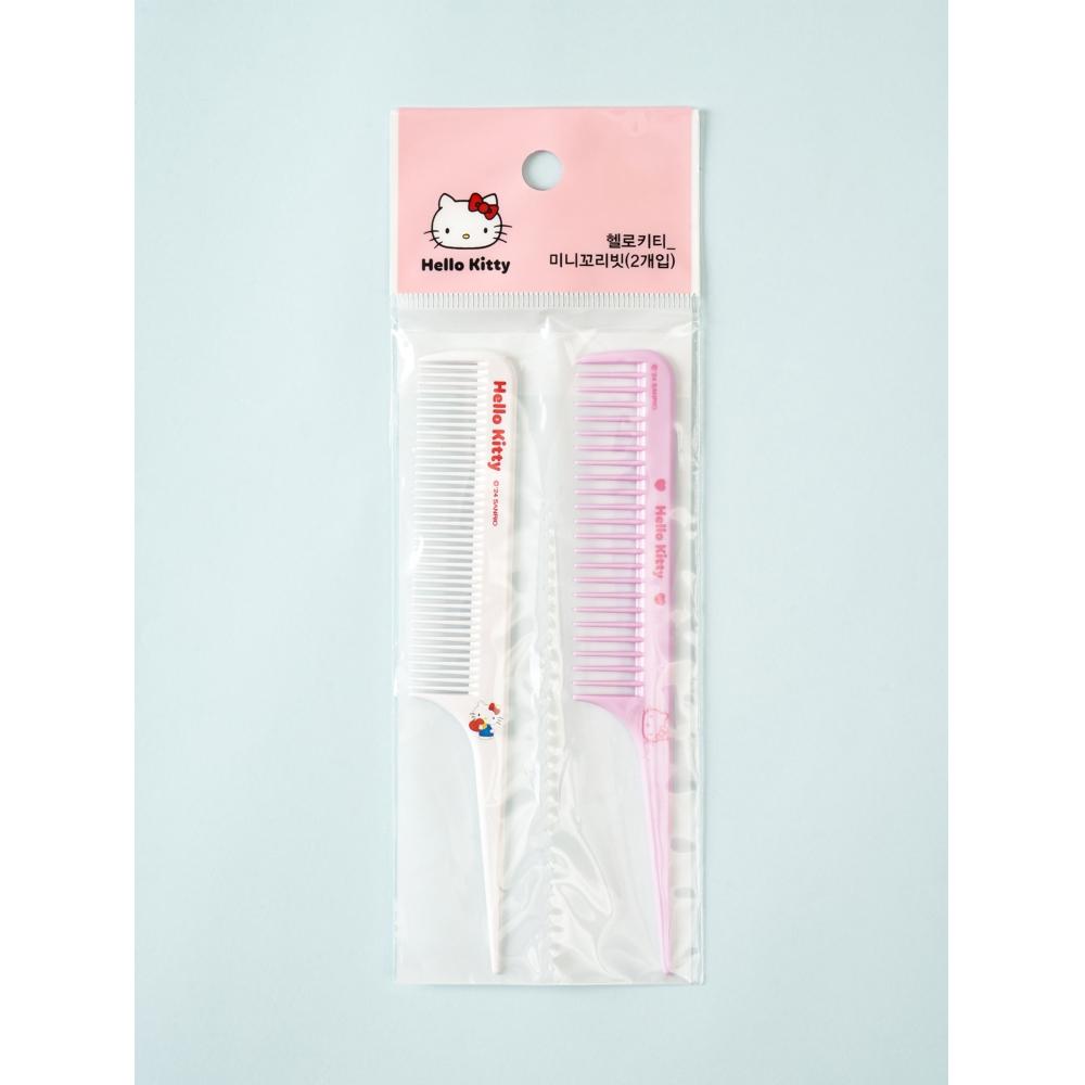 Набор из 2 расчесок для хвоста Daiso Hello Kitty Mini 