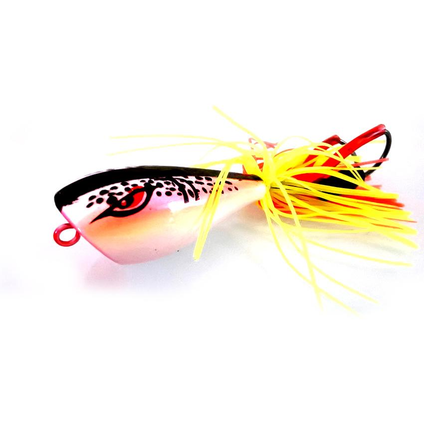 Printed Echo FI163 9cm 9.5g ABS Plastic Top Water Snakehead Frog Soft Lures Artificial Baits Float River Lake Stream
