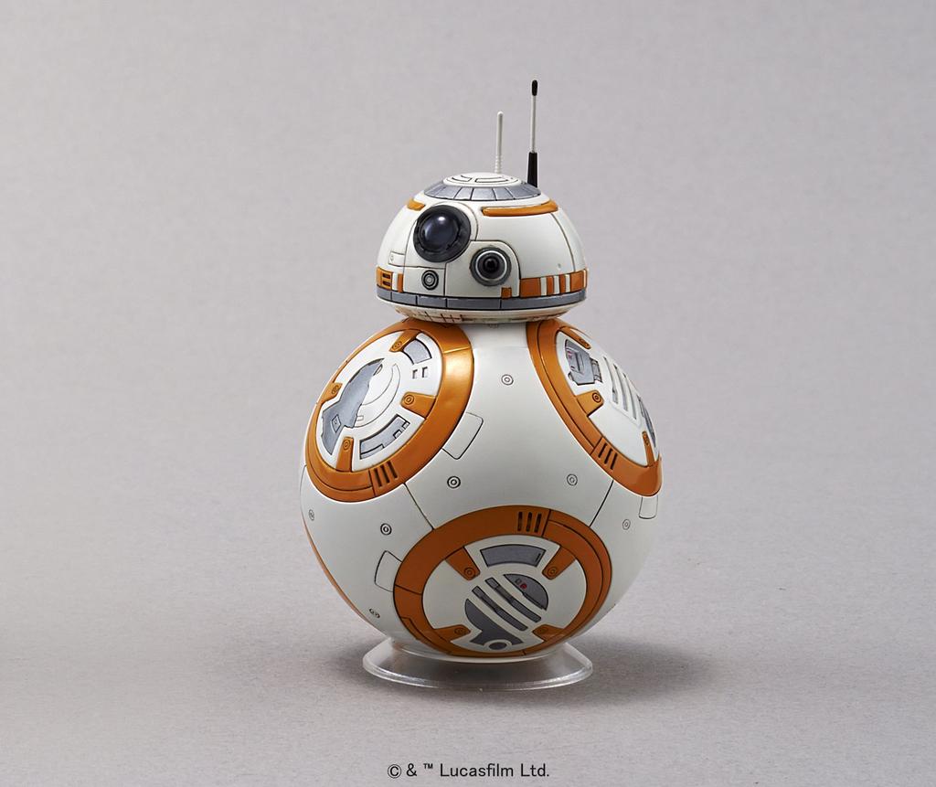 Пластиковая модель BB-8 и R2-D2 из вселенной Звездных войн 1/12