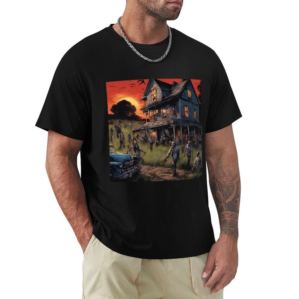 Night Of The Living Dead Tshirt Halloween Casual Tshirt