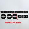 Для Buick Encore и Verano CD Radio Audio Button Repair Decals Stickers
