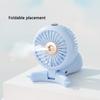 Мини-портативный распылительный вентилятор, 1 шт. — Компактный и перезаряжаемый с 3-скоростным распылением — Складная конструкция на 90° — Идеально подходит для путешествий на открытом воздухе