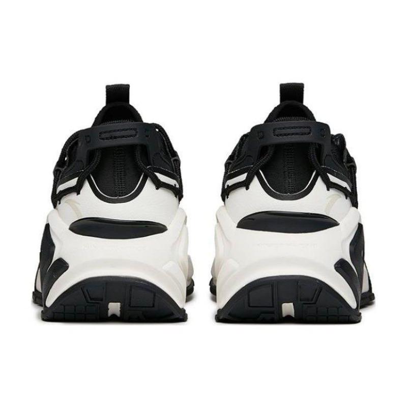 Anta AT91 women low-top casual shoes black white comfortable non-slip durable 122148850-2