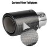 Retrofitting Car Accessories: Universal Exhaust Pipe, Carbon Fiber LED Emitting Tailpipe, Automotive Tailpipe, Flame Spraying Tailpipe